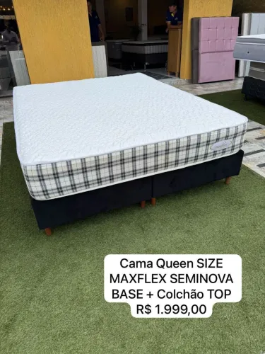 Cama Queen MAXFLEX SEMINOVA TOP - ENTREGAMOS