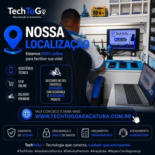Assistência técnica de celulares delivery 