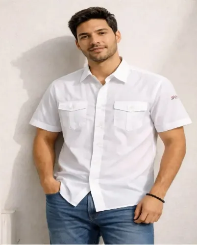 Camisa Manga Curta Leve Masculina Original Zara Tam.m
