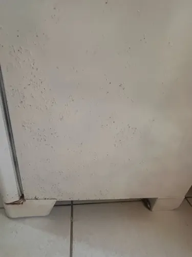 Geladeira com defeito