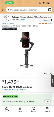 Dji Osmo Mobile 7P