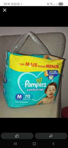 Fraldas descartáveis