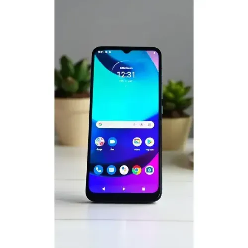 Vendo moto e20 de cor azul