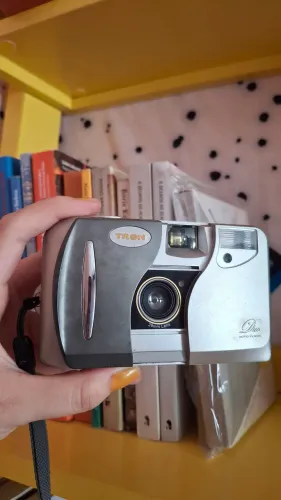 Câmera analógica automática 