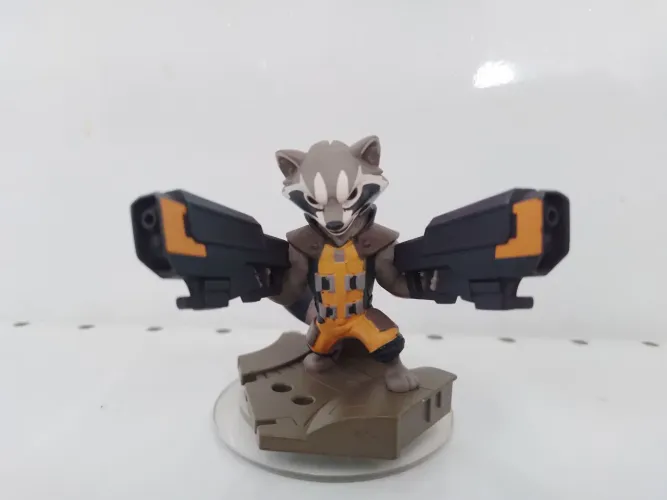 Rocket Raccoon Disney Infinity Figure.