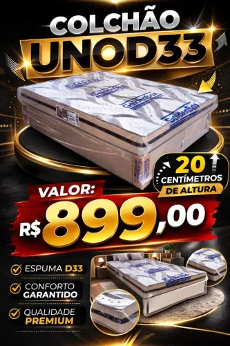 Colchão D33 casal