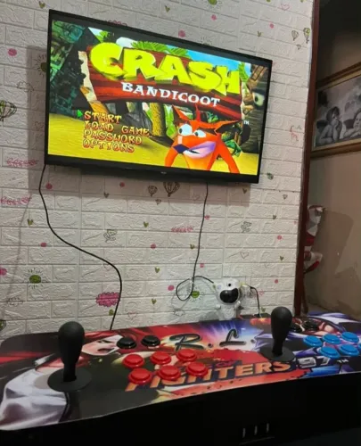 Fliperama Arcade 2 Jogadores - 120 Mil Jogos | Atari até PS1 | Pronto para Jogar!