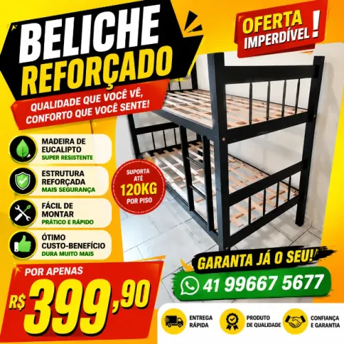 beliche nova  78cm largura  188 comprimento