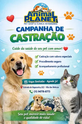 Campanha castração 