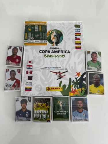Album copa America 2019 completo para colar