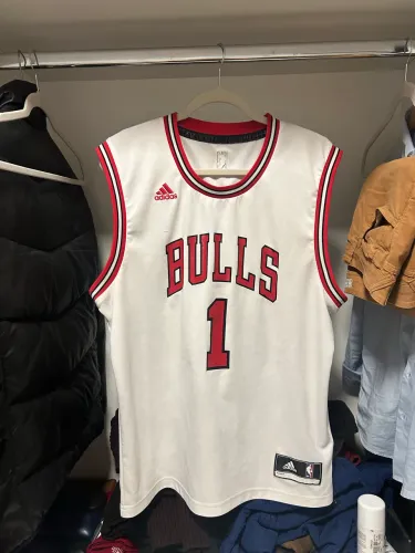 Camisa Jersey NBA Basquete Bulls Rose 1