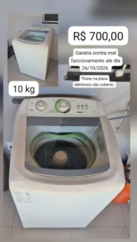 Máquina de lavar Consul 10 kg