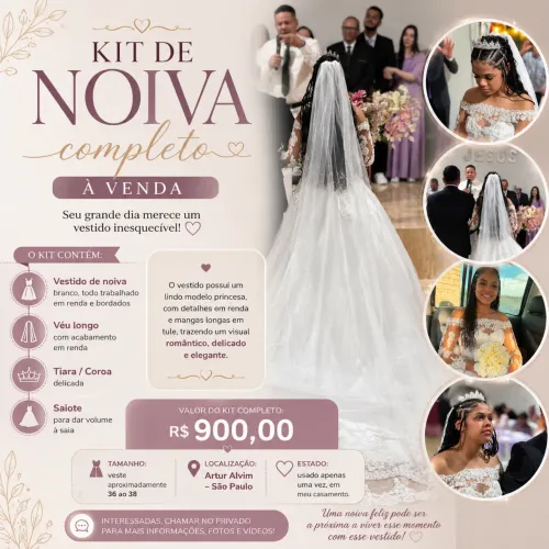 KIT DE NOIVA COMPLETO