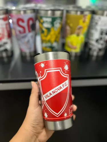 Copos Térmicos personalizado com seu time do coração