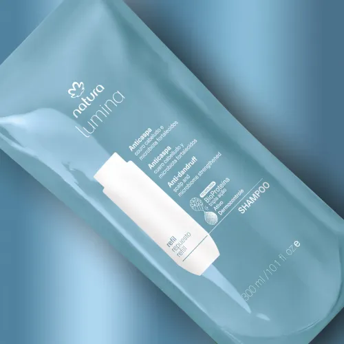 Refil shampoo anticaspa Natura