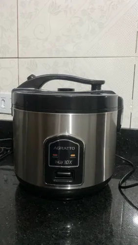 Panela Elétrica Agratto Inox 10X - Pouco Uso