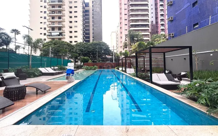 Apartamento para alugar com 3 suítes no Cambuí, Campinas-SP. Edge Cambuí, 136m²