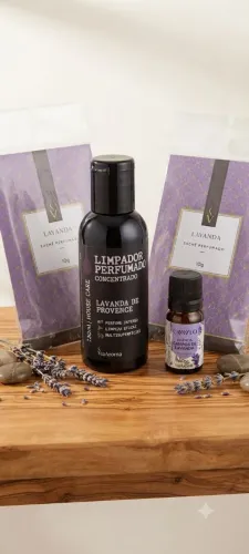 Kit cuidados com a casa Lavanda - Via Aroma