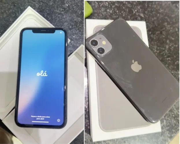 IPHONE 11 64GB, com caixa e NF