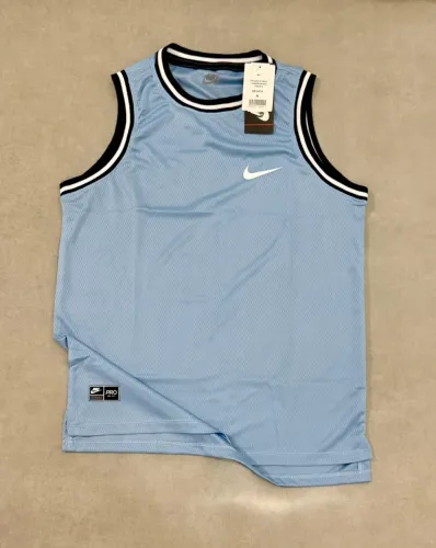 camisa nike dry fir azul gg