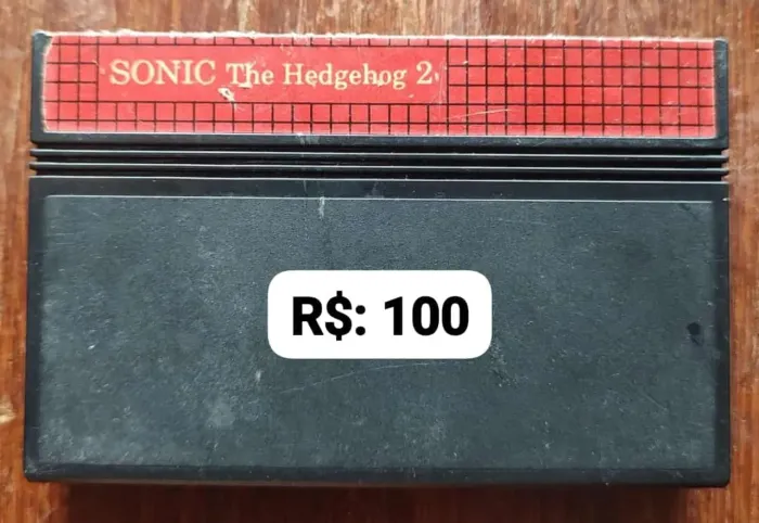 Sonic The Hedgehog 2 = R$: 100