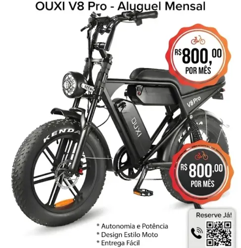 Aluguel de bike v8 pro
