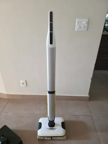 Limpadora de piso karcher FC7 bateria 4 em 1