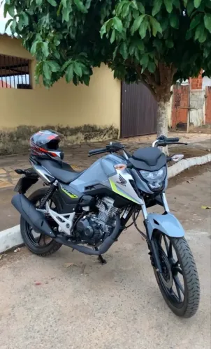 TITAN 160 CINZA METÁLICO