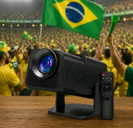 Projetor Smart Portátil HY320 Mini Novo Android integrado