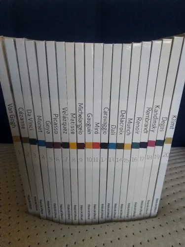 Coleção Folha de São Paulo - Grandes Mestres da Pintura - 20 Volumes