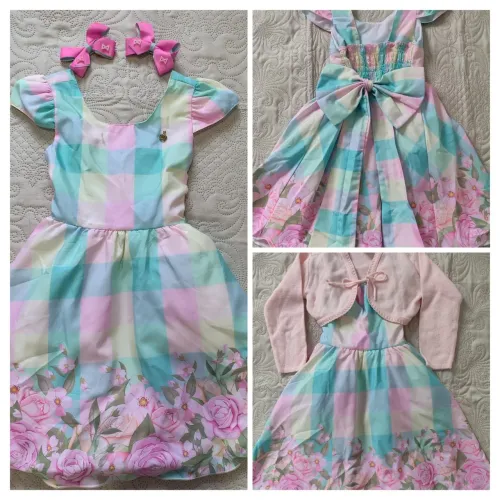 Vestido infantil tamanho 4