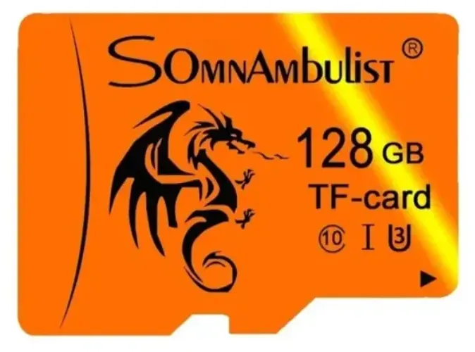cartão memória Sumnambulist 128gb e ANUNX classe 10 A 4UN