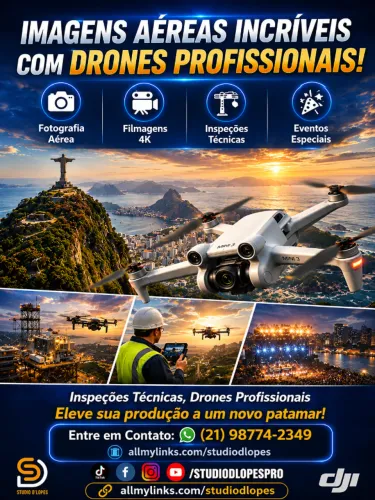DRONE - Filmagem e Fotografia aérea