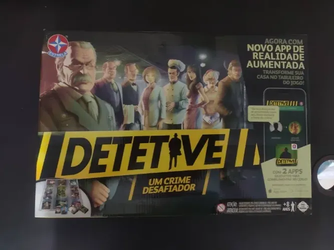 ? JOGO DETETIVE - UM CRIME DESAFIADOR | ESTRELA  Vendo o clássico jogo de tabuleiro Dete
