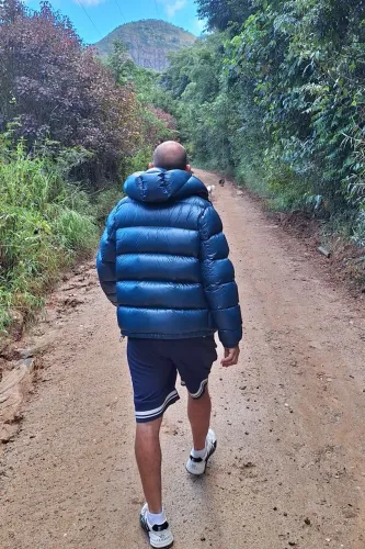 Jaqueta Puffer Zara plumas de Ganso