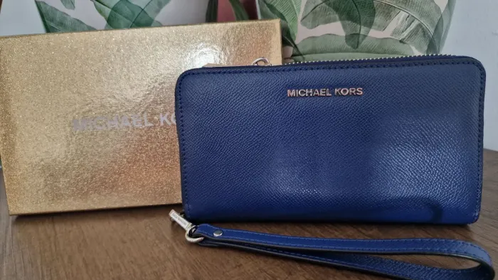 Carteira michael kors jet set couro