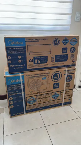Ar condicionado Midea Inverter 12000BTUs Ecomaster com IA