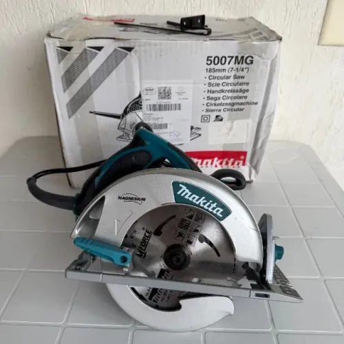 NOVO - Serra Circular Makita 5007MG 7.1/4 185mm 1800w Profissional Marceneiro NF