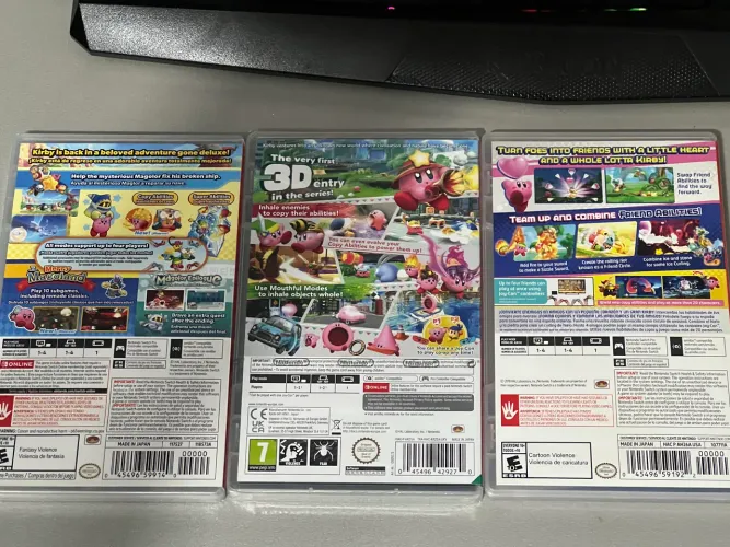 Kit KIRBY - SWITCH - 2 LACRADOS