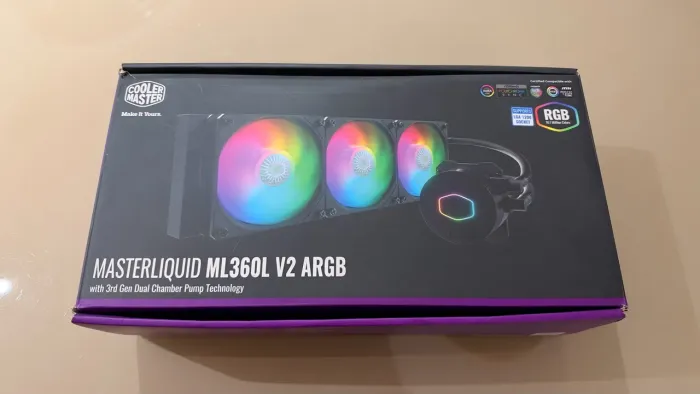 er Cooler Cooler Master Masterliquid ML360L V2, ARGB, 360mm