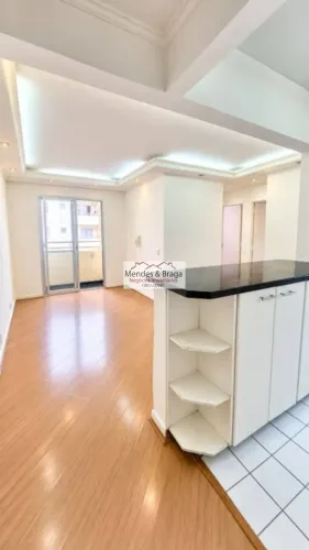 Apartamento com 2 dormitórios para alugar, 47 m² por R$ 3.465,00/mês - Carandiru - São Pau