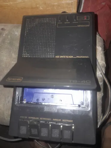 Gravador e secretária eletrônica 