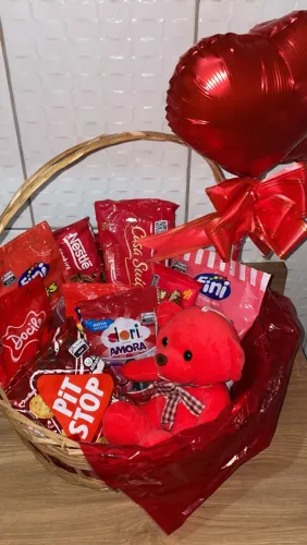 Cesta de chocolate
