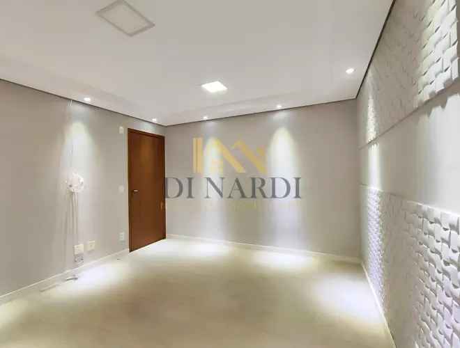 Apto Reformado 2 Quartos no 7º Andar com Vaga Coberta Spazio Sartori (Venda ou Aluguel)