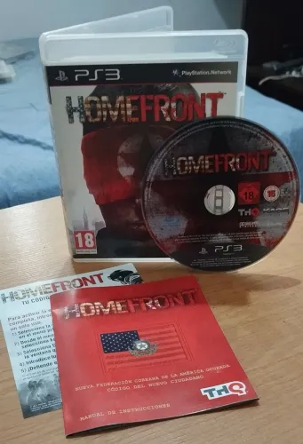Jogo de PS3 - Homefront Original com Manual e Encarte