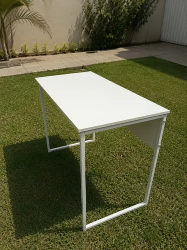 Mesa de Escritório 100x60 Branca - Excelente Estado