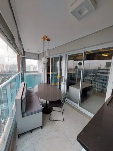 Apartamento com 1 dormitório para alugar, 34 m² por R$ 6.649,22/mês - Pinheiros - São Paul