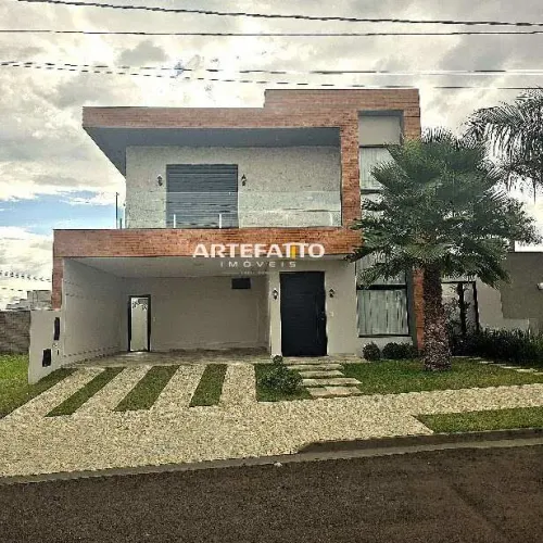Casa de condomínio à venda em Franca, Villa Toscana, com 3 quartos, 316,86m²
