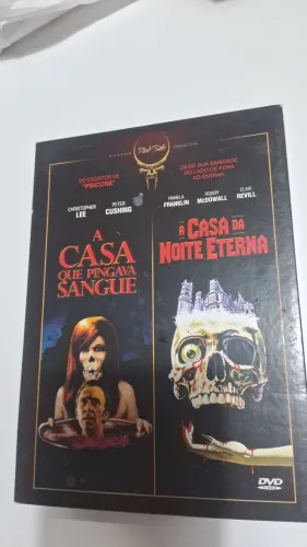 A casa que pingava sangue, A casa da noite eterna dvd original com luva