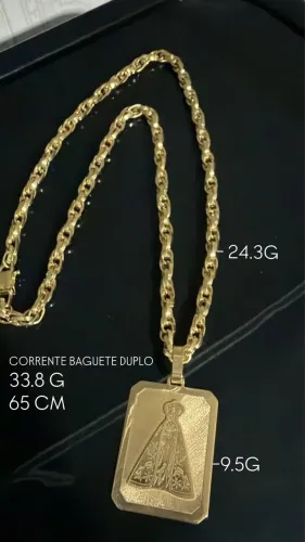 CORRENTE BAGUETE DUPLO 